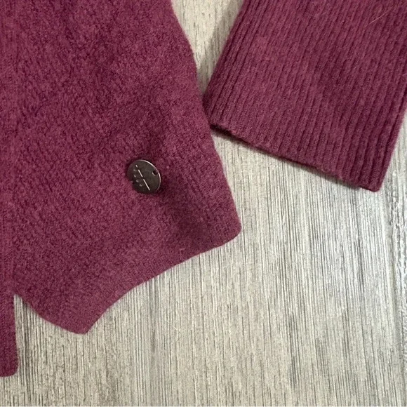 Royal Robbins Women’s Wool Blend Trim Fit Size Large Red Pullover Sweater Soft - Picture 9 of 14